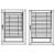 Montage an die Wand /Decke / auf den Fensterflügel mit Universalträger