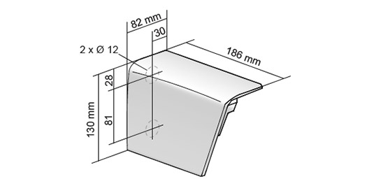 KI Standard Wandkonsole